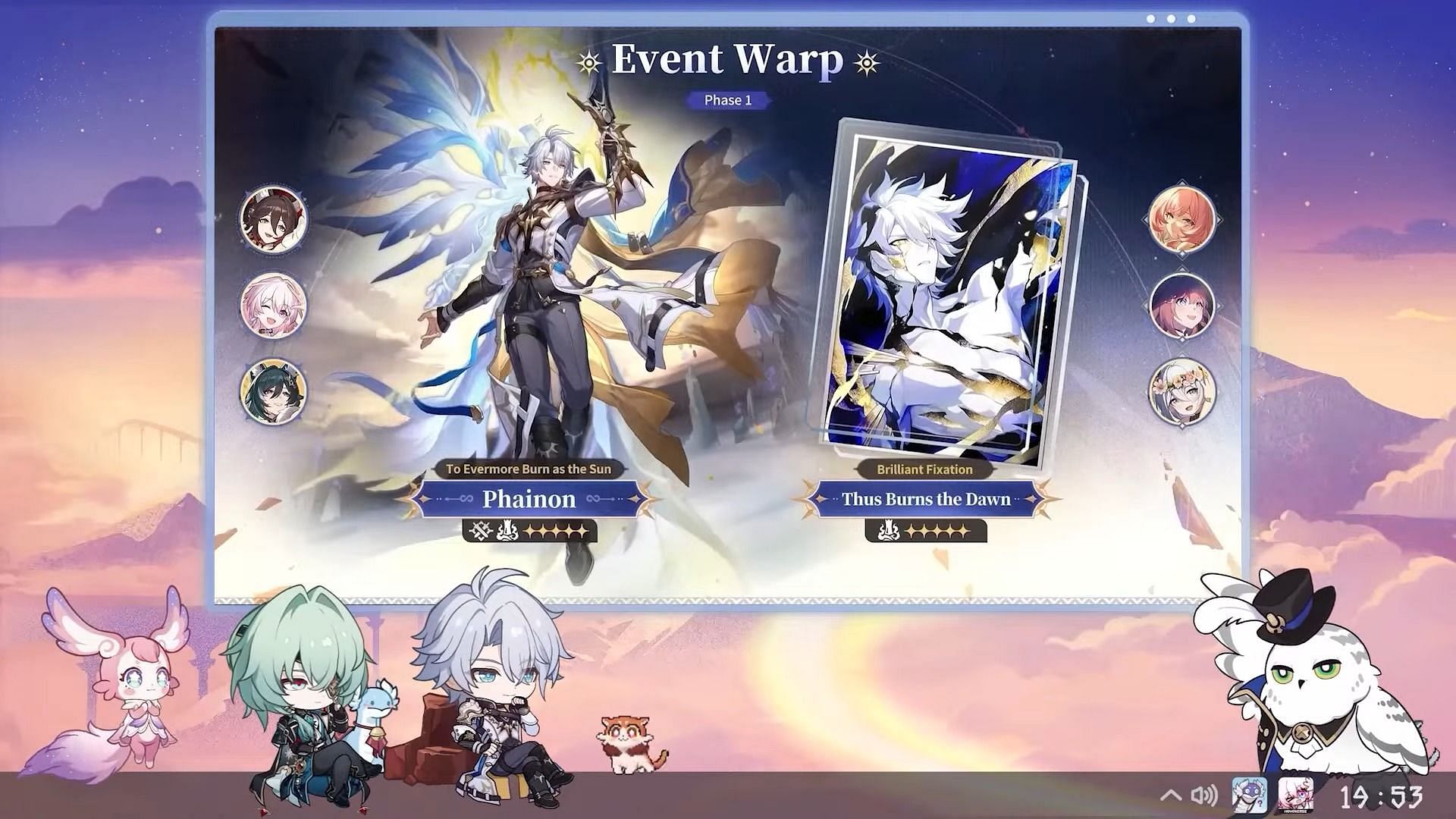 Phainon and his Light Cone (Image via HoYoverse)